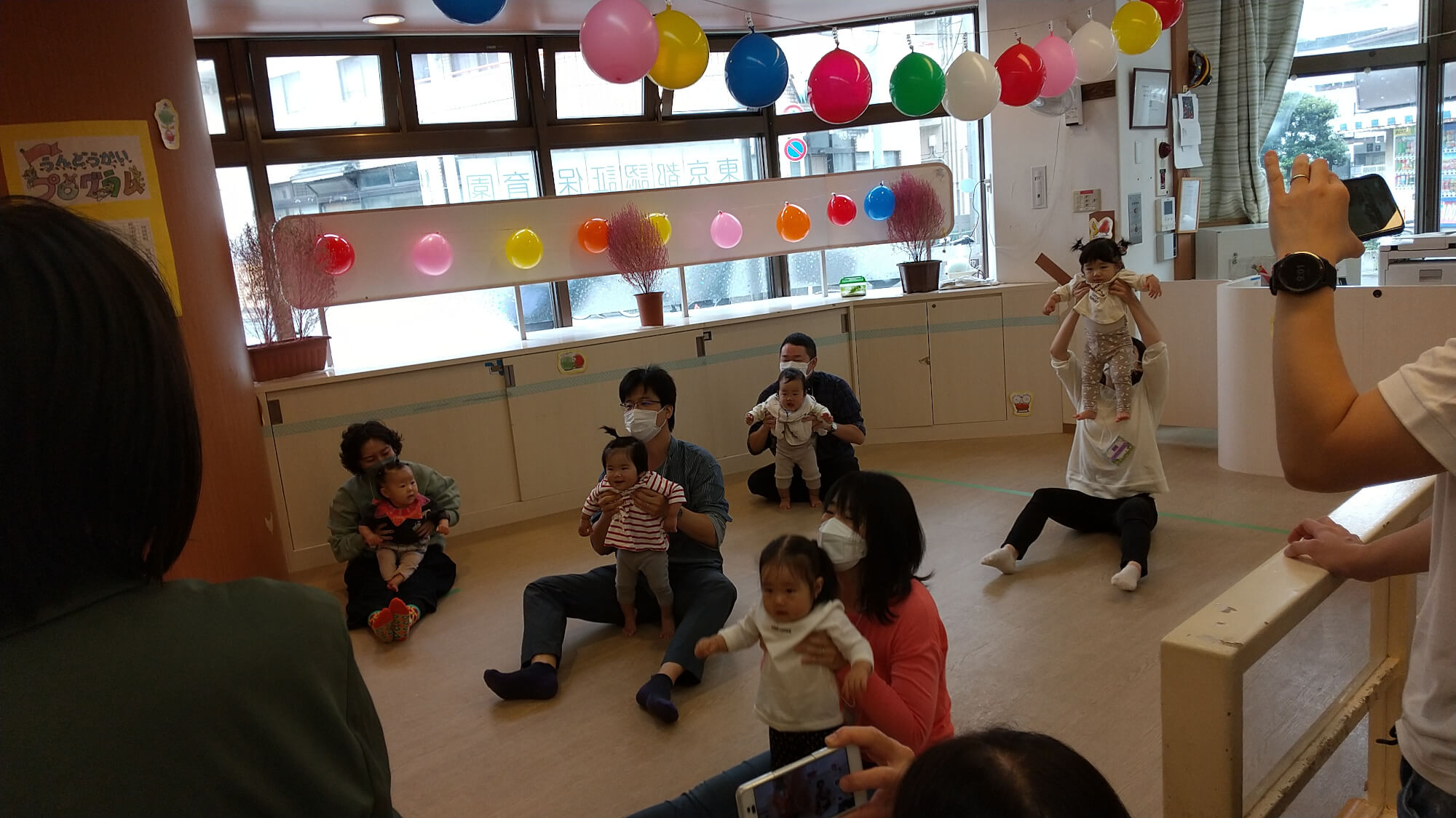 あわ組の運動会の様子