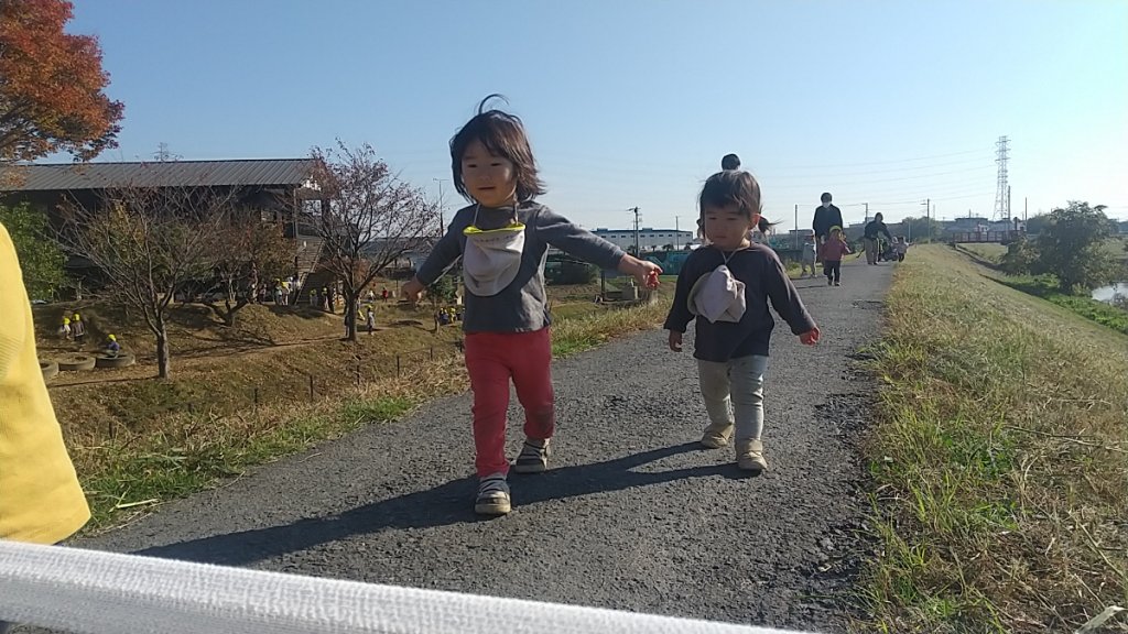 走る0・1・2歳児