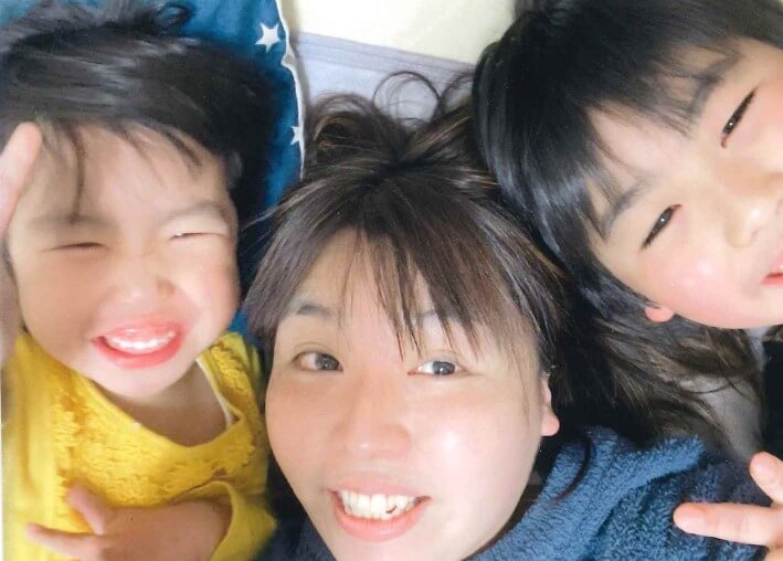 梶田さんの大事な二人の子どもたち