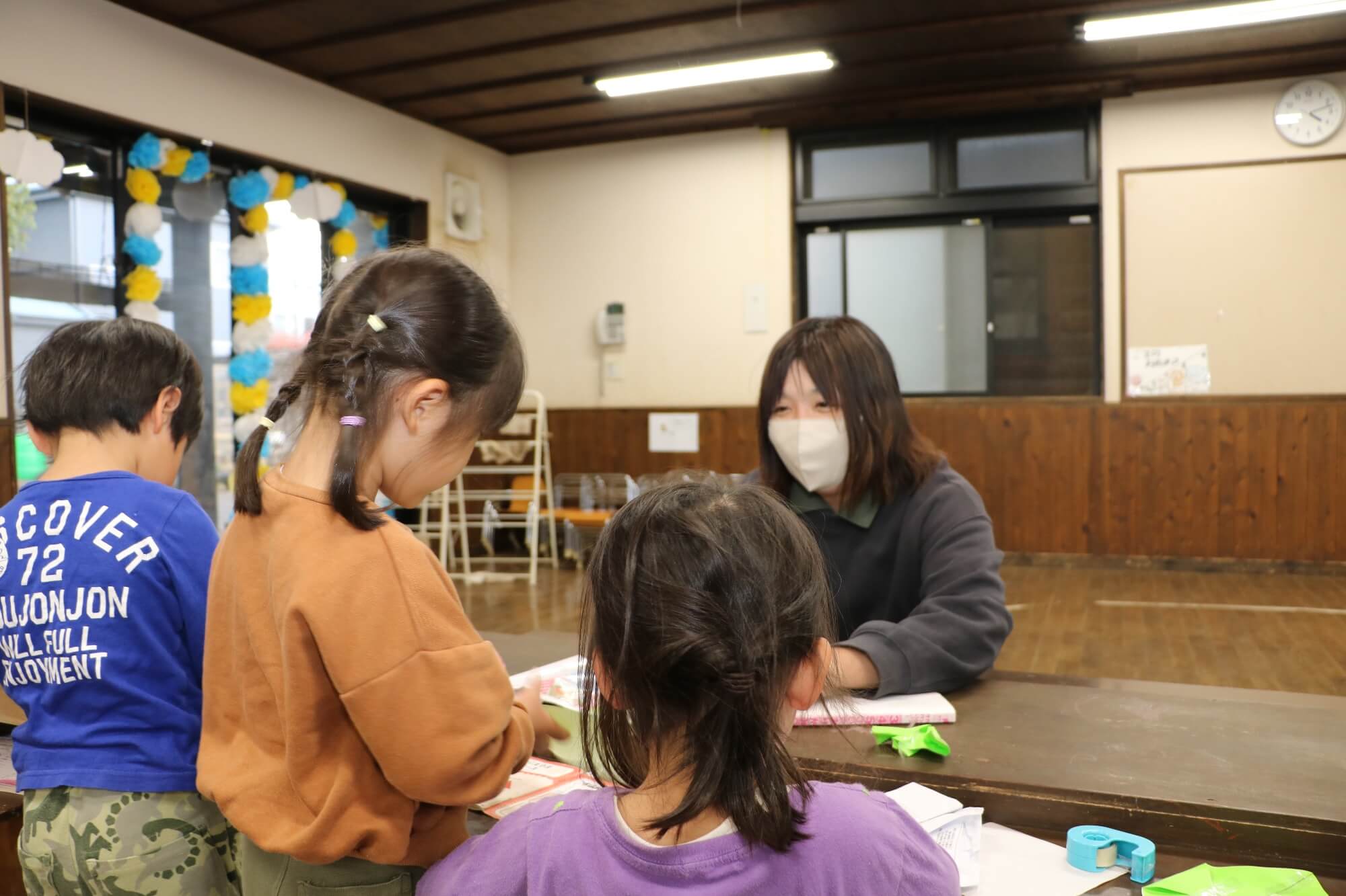 子ども一人ひとりに向き合うことを大切にしています
