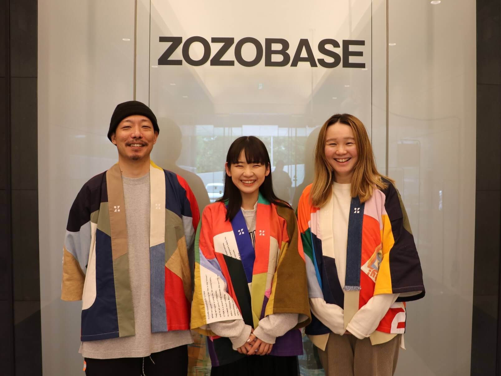 案内してくださったZOZOの新井さん、須藤さん、久保さん