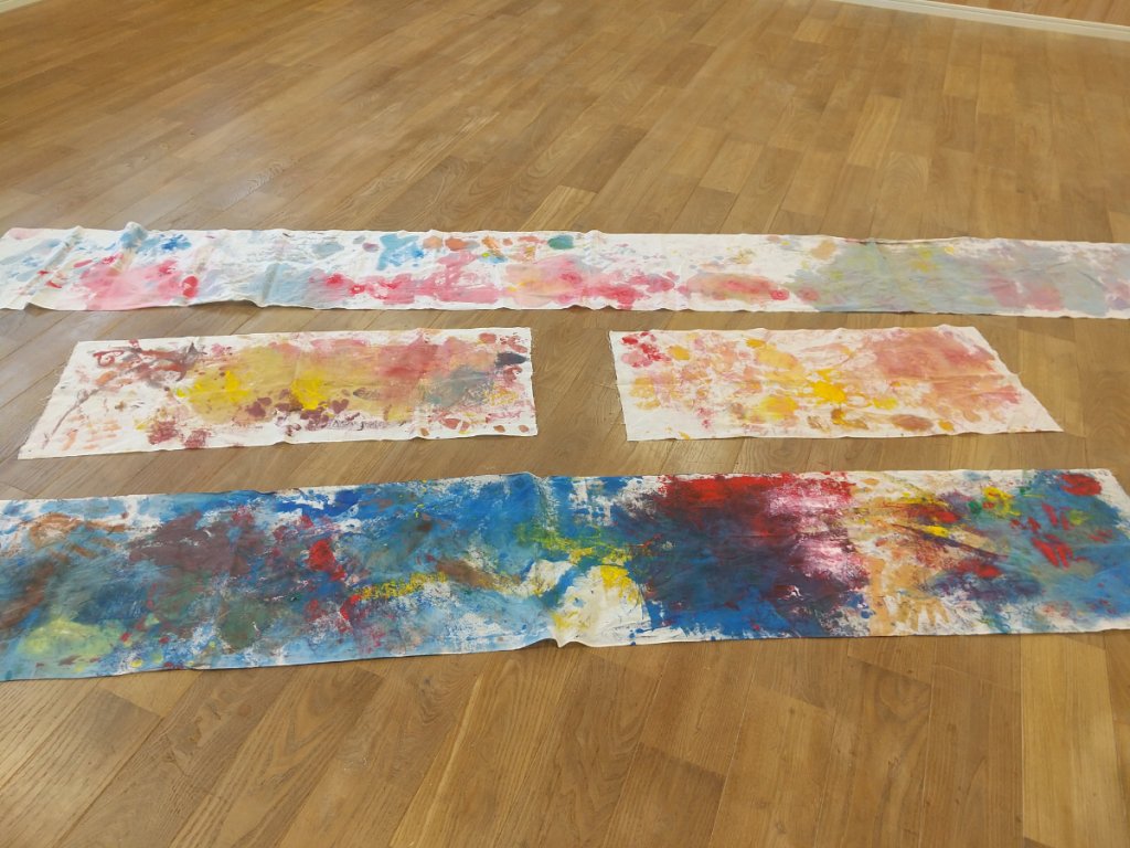 出来上がった作品