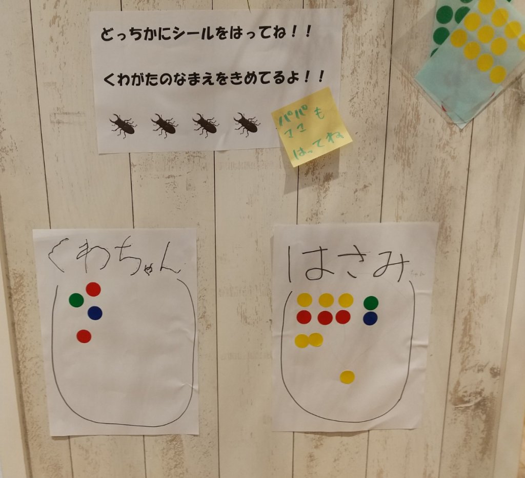 クワガタの名前投票