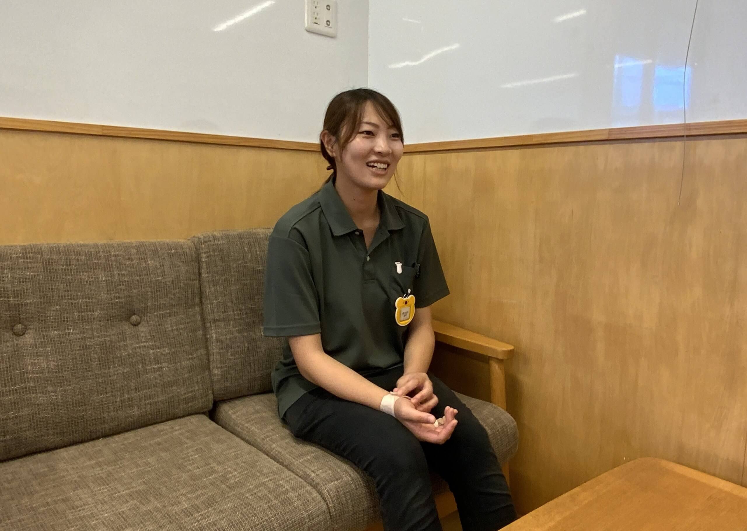 中里どろんこ保育園の主任を務める斉藤さん