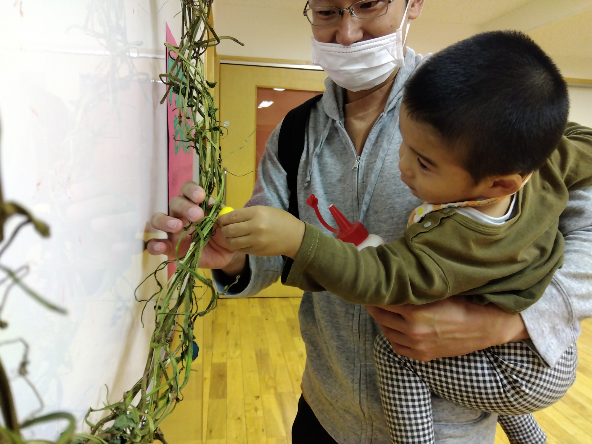 保護者様と子ども