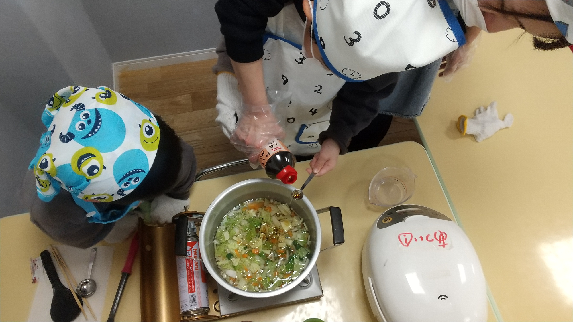醤油の計量