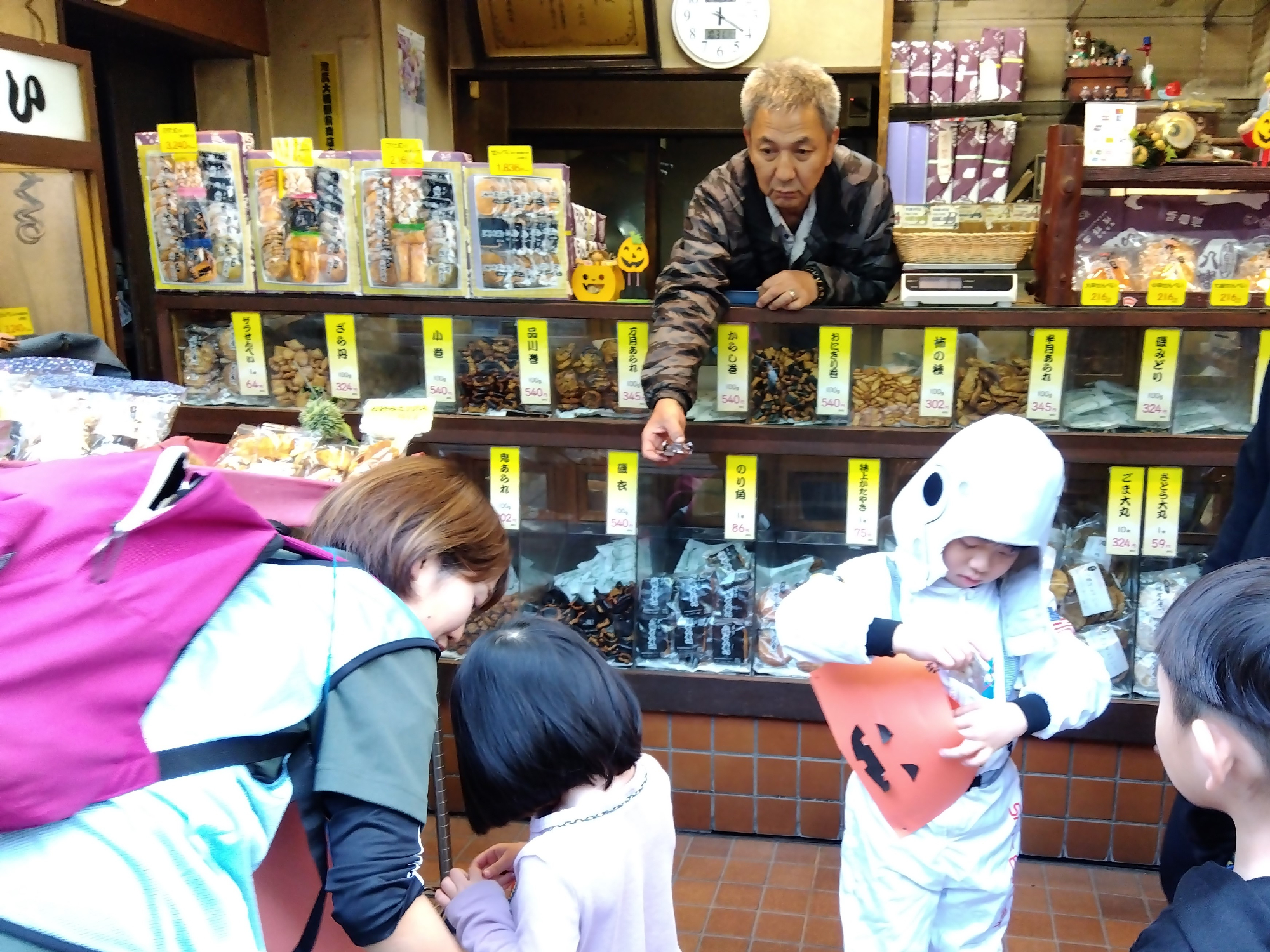 ハロウィンイベントでの様子