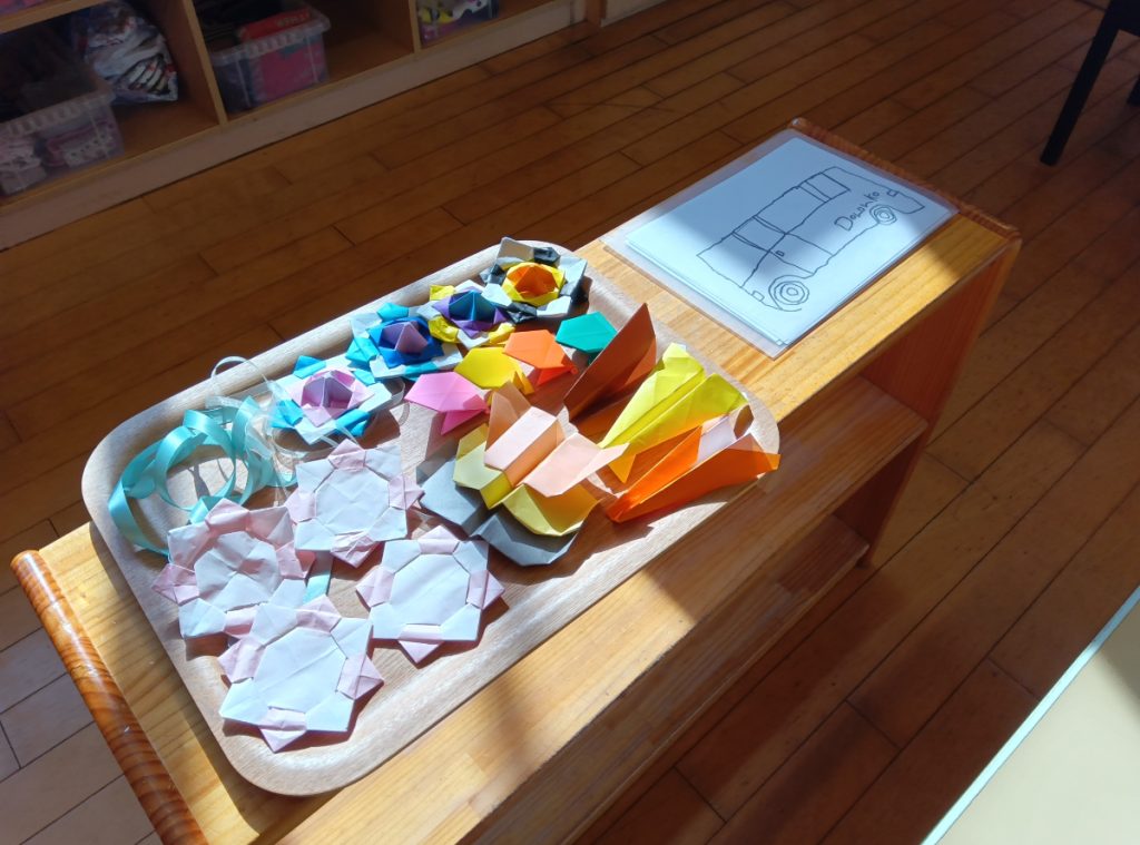 財園児からのプレゼント