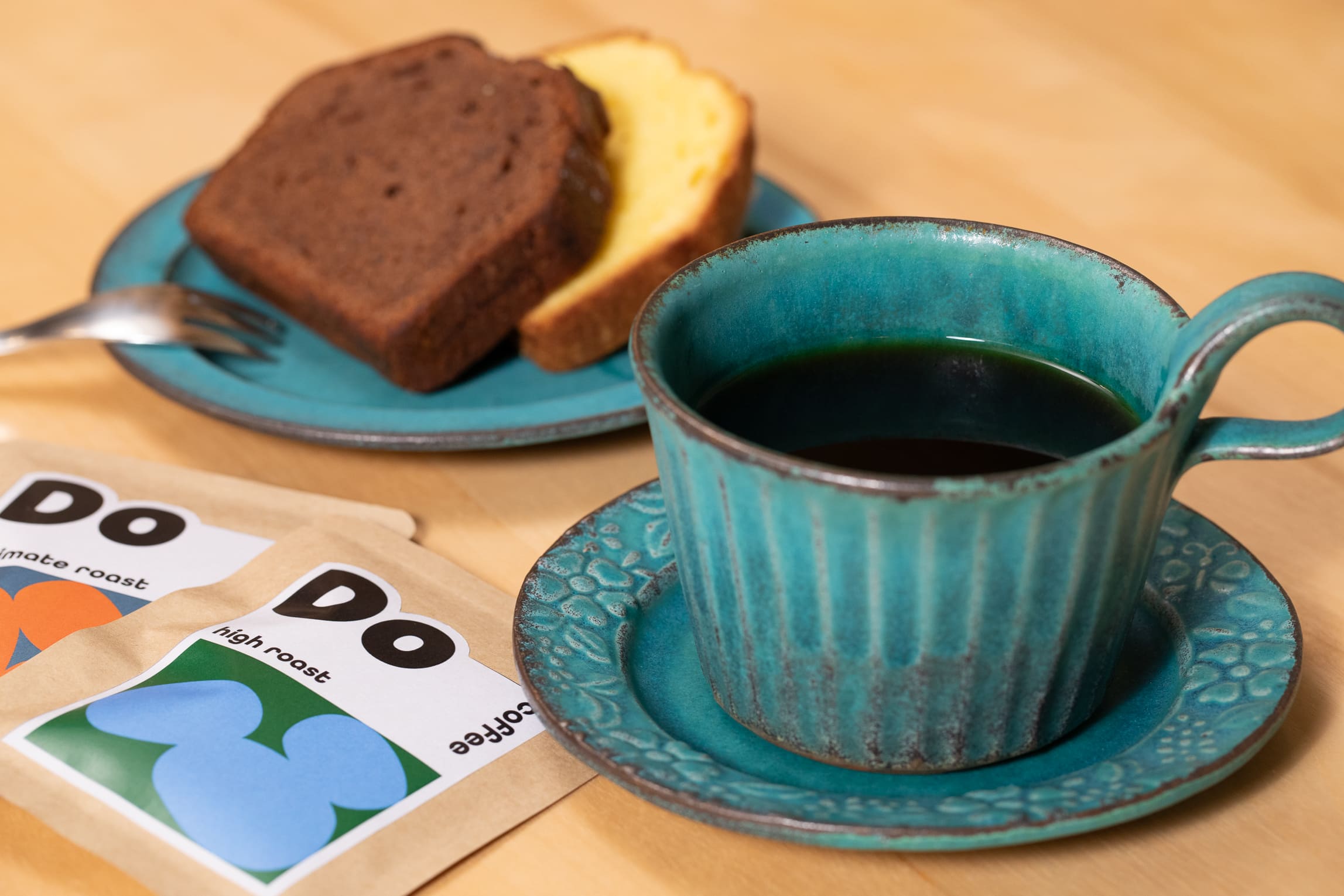 Doのブランド名でコーヒーやパウンドケーキを販売