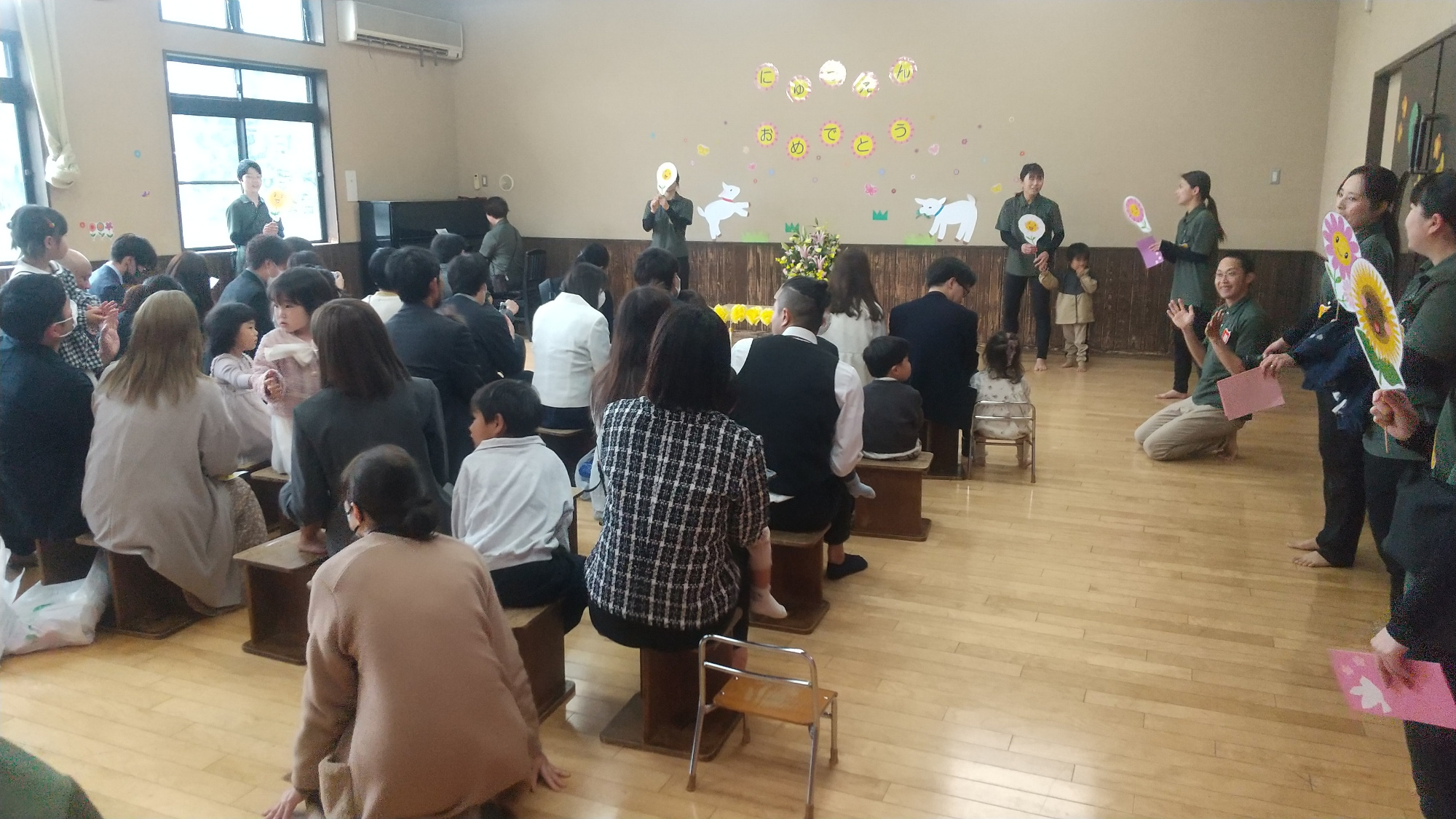 ペープサートの様子