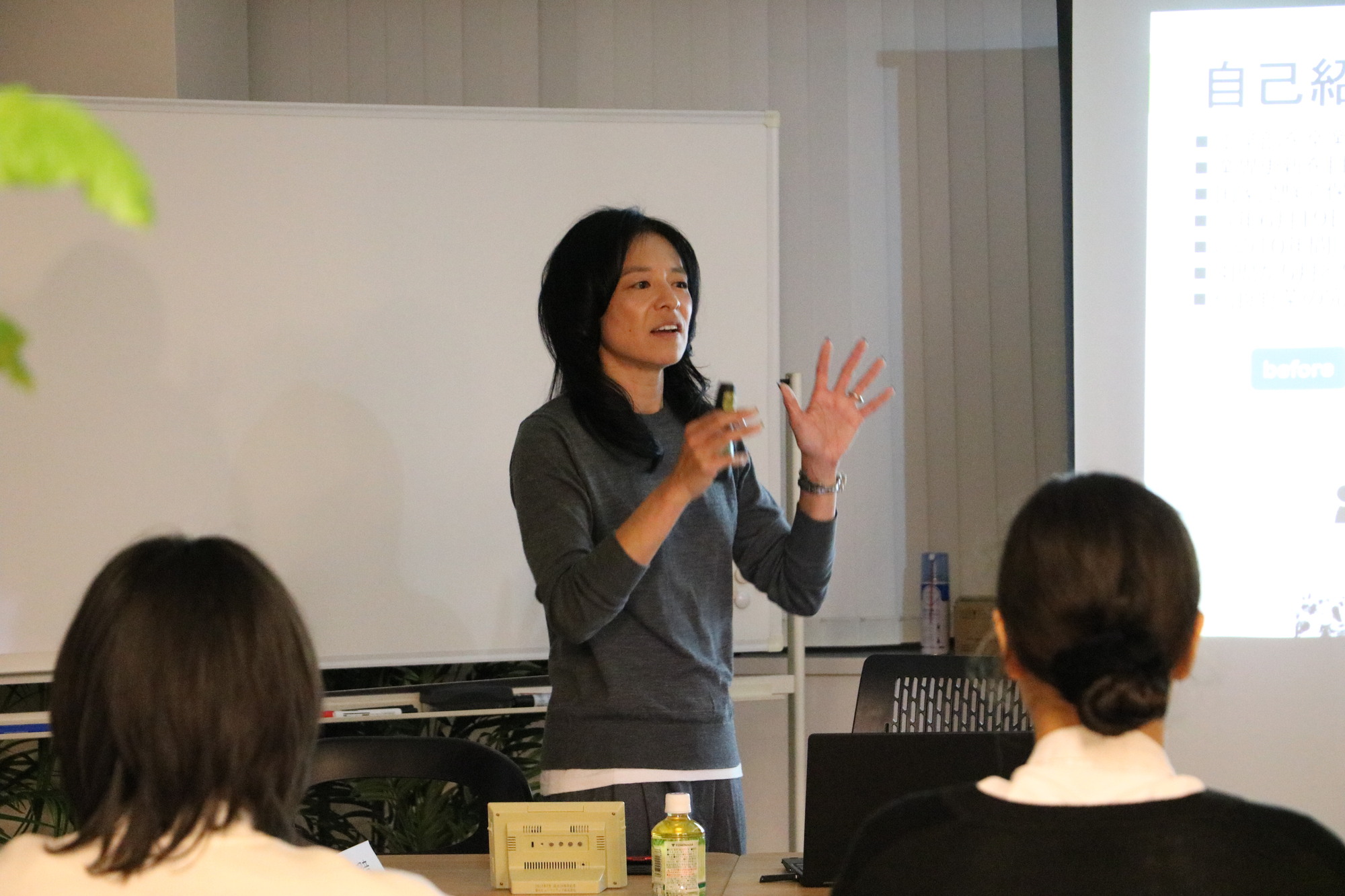 保育業界で起業した背景について語る安永理事長