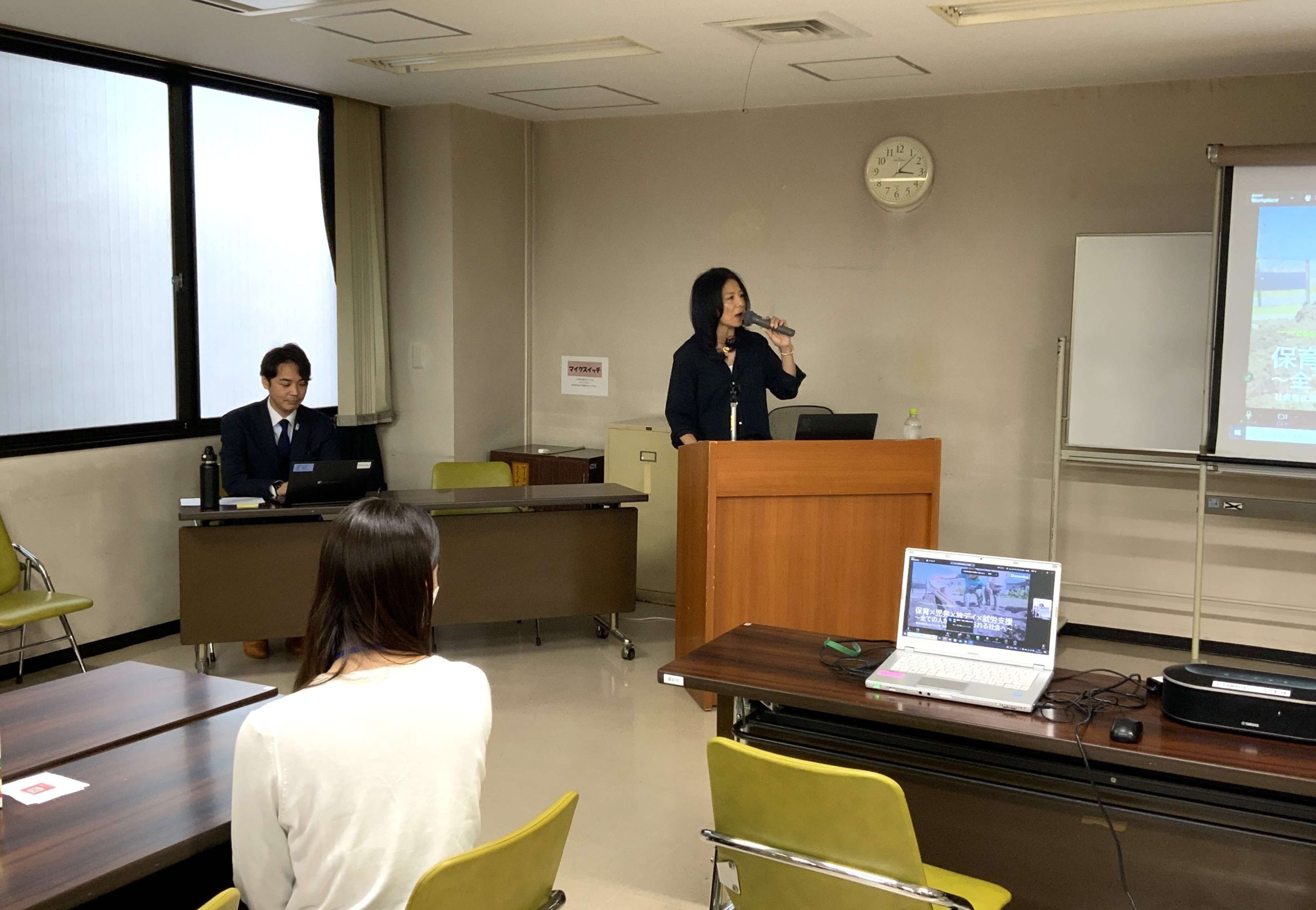 安永理事長から熱いメッセージ