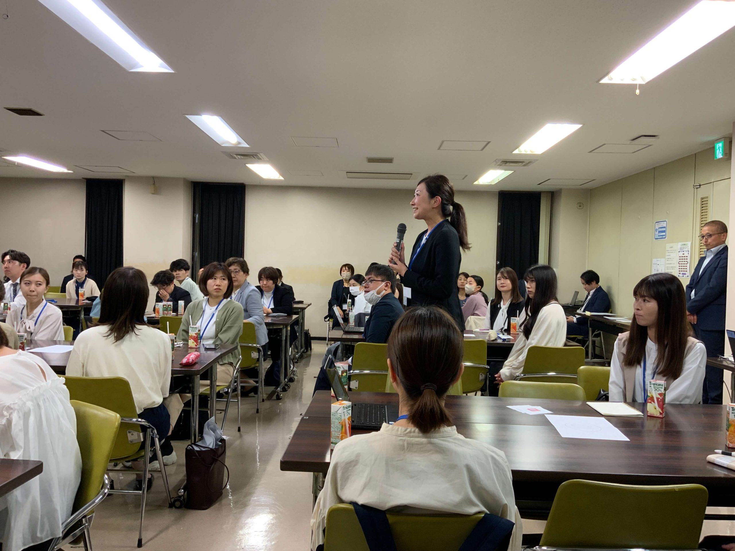 理事長に直接質問する機会も