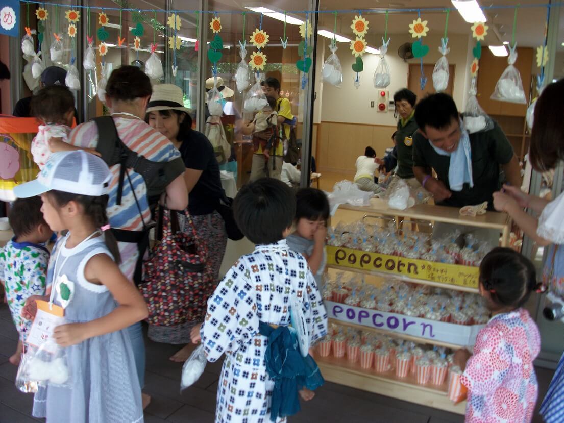 各園工夫をこらしています