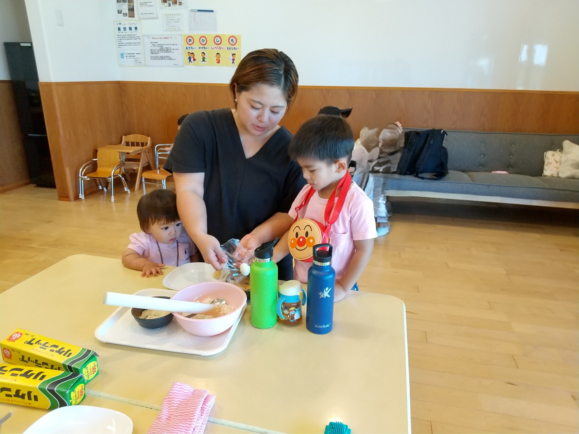 自然食堂の様子