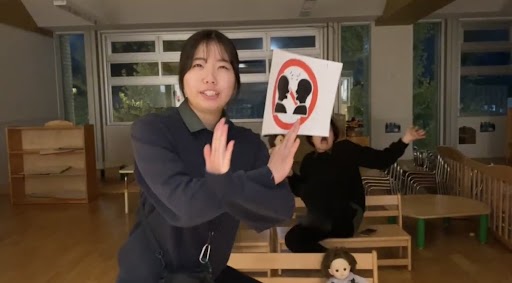 映画作りの様子