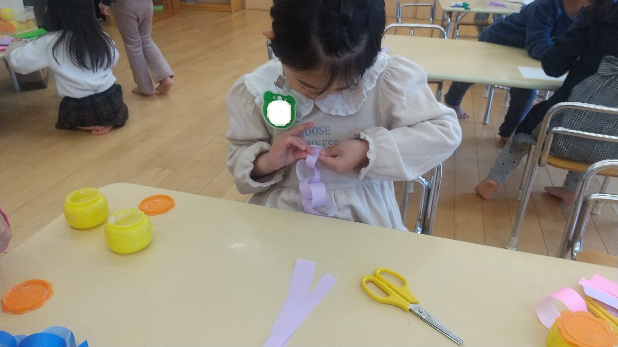 年長児交流会の様子