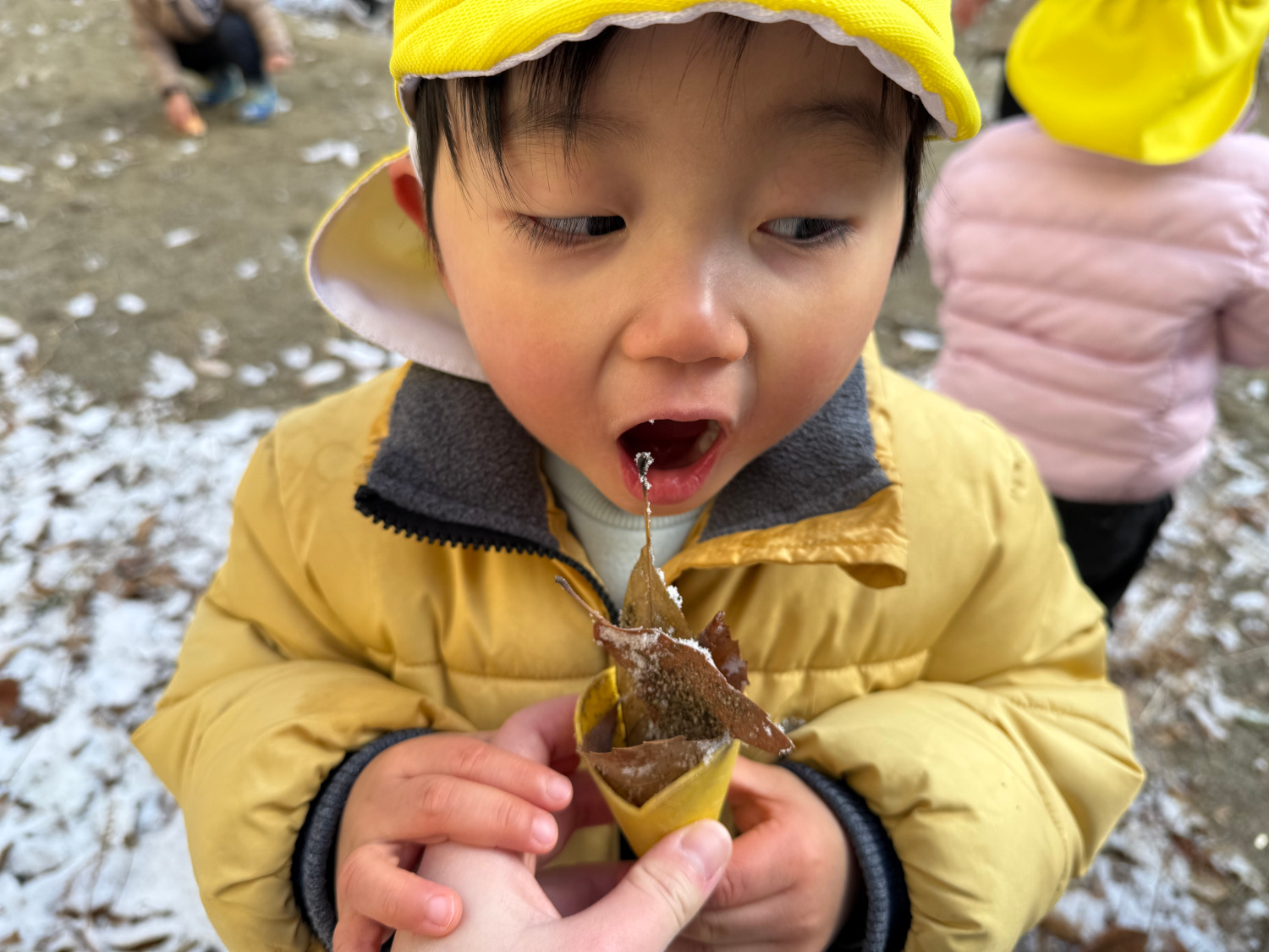 アイス屋さんごっこの様子