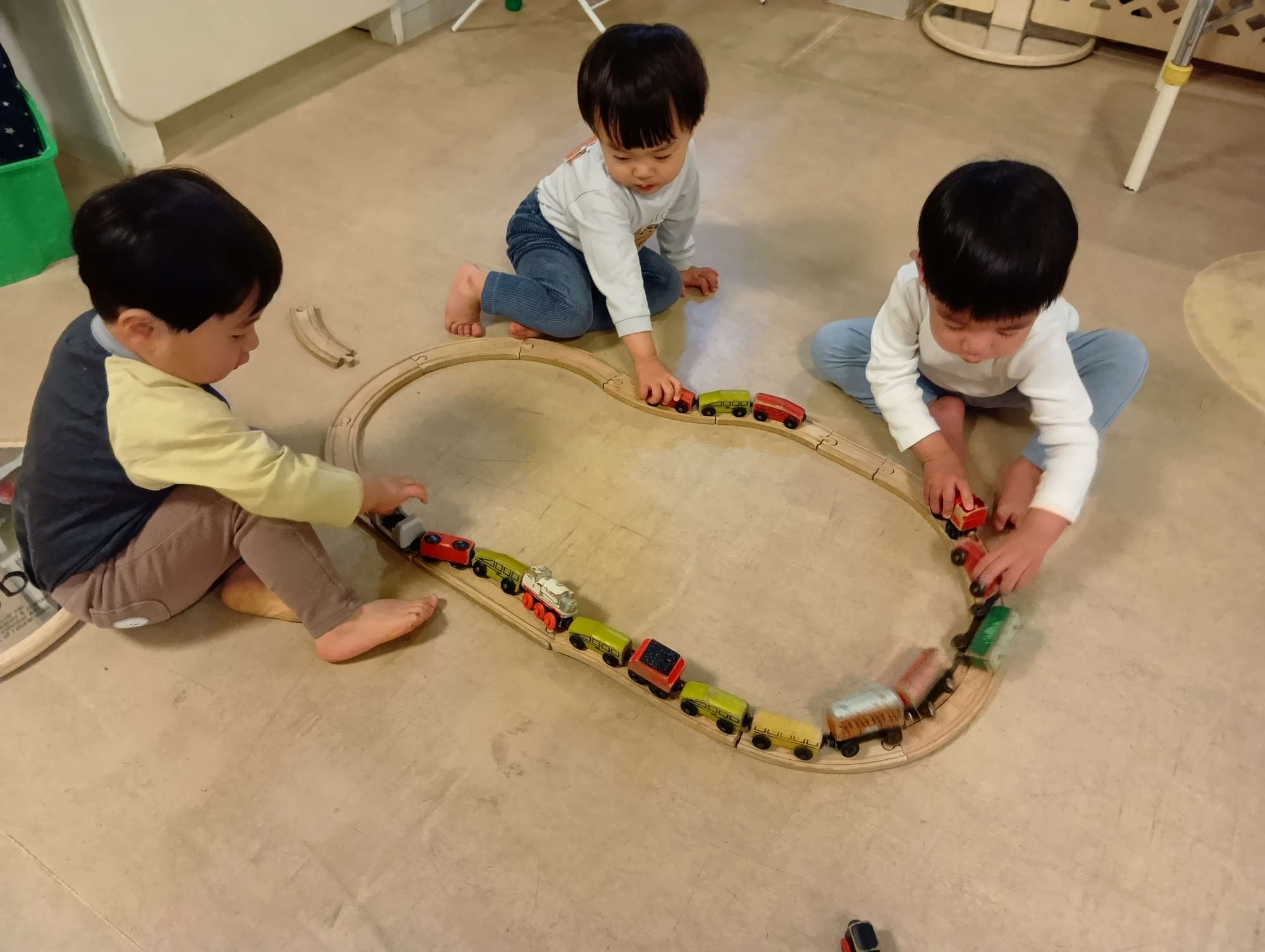 室内遊びの様子