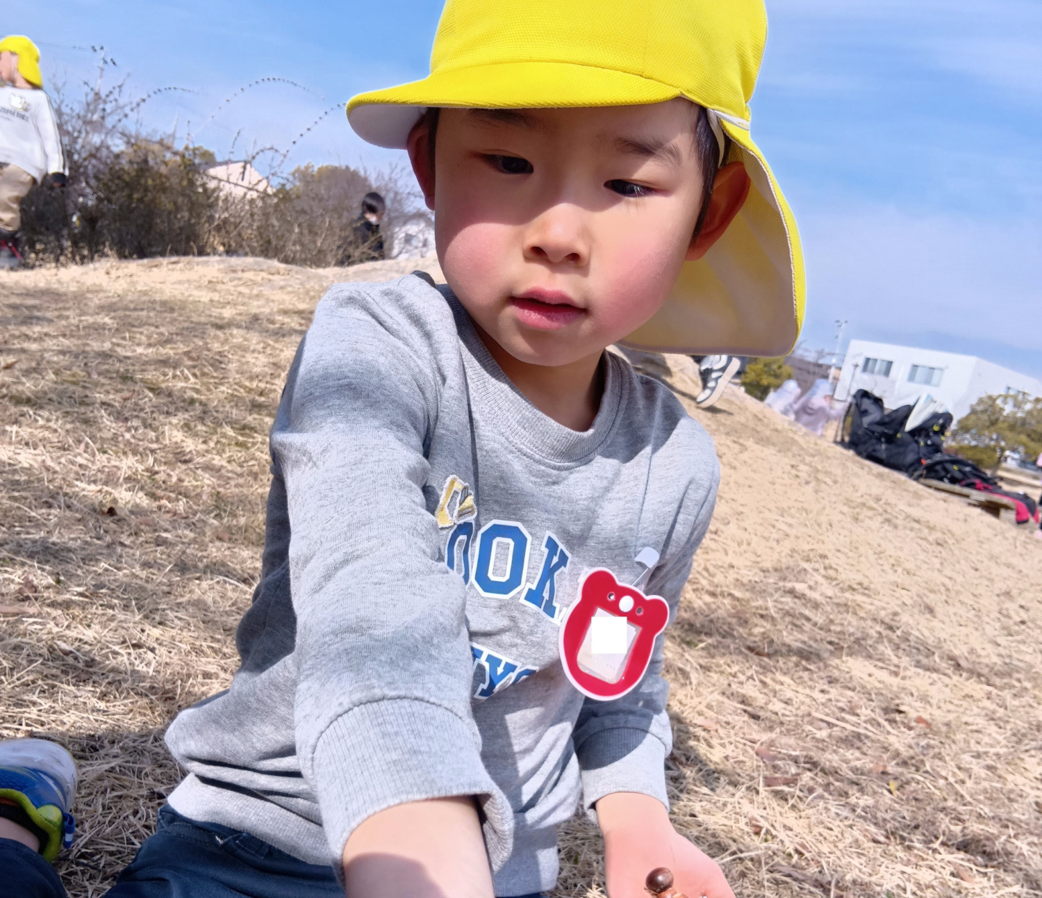 公園で遊ぶ子どもの様子