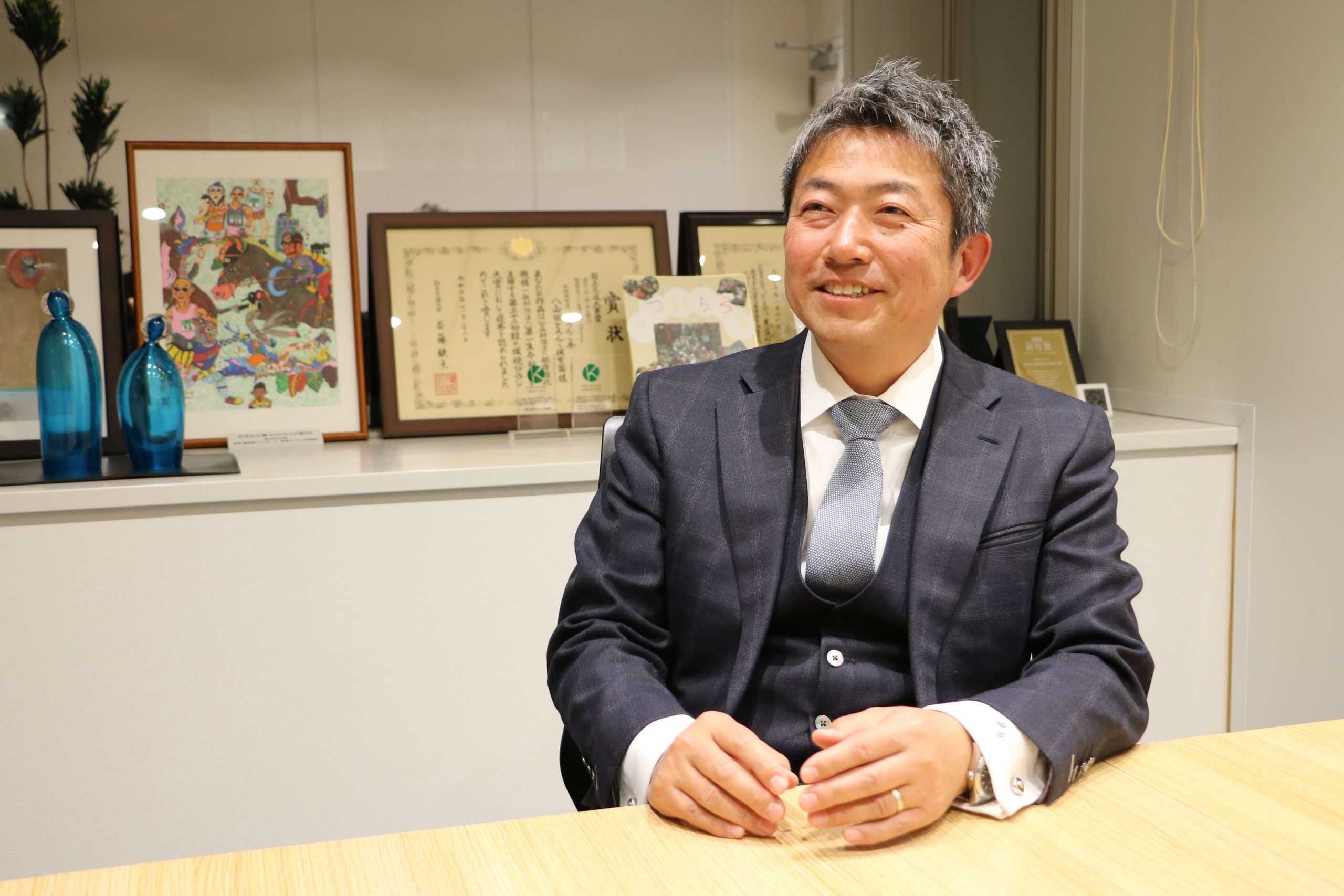 展望を語る高堀代表
