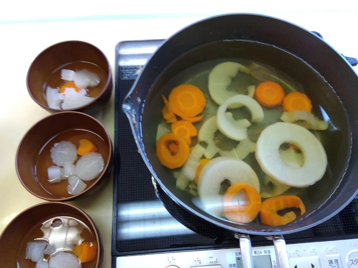 出来上がったおすまし