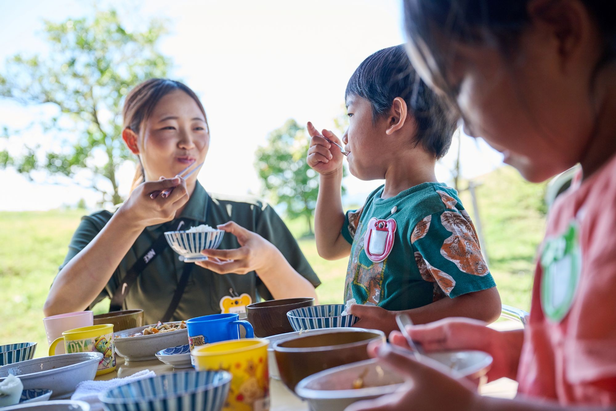 給食シーン