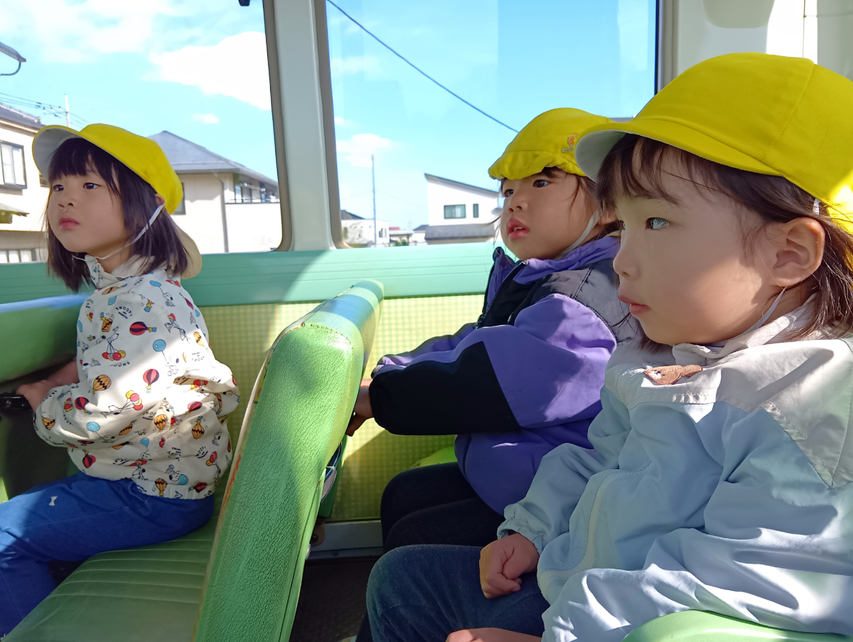 バスに乗る