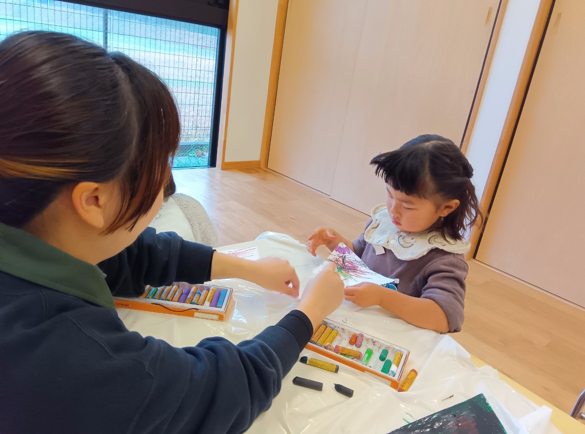 色塗りをする