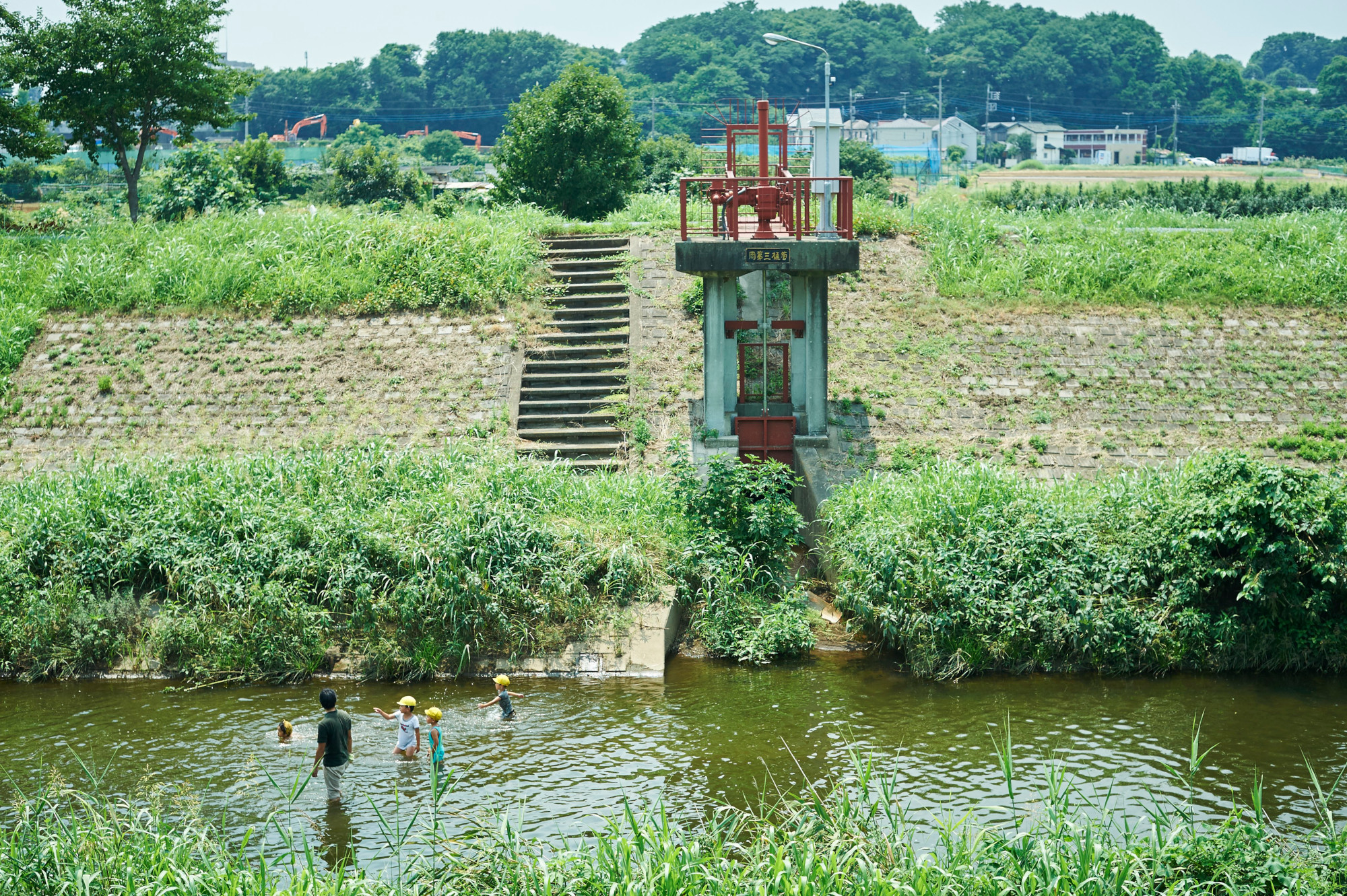 水遊び