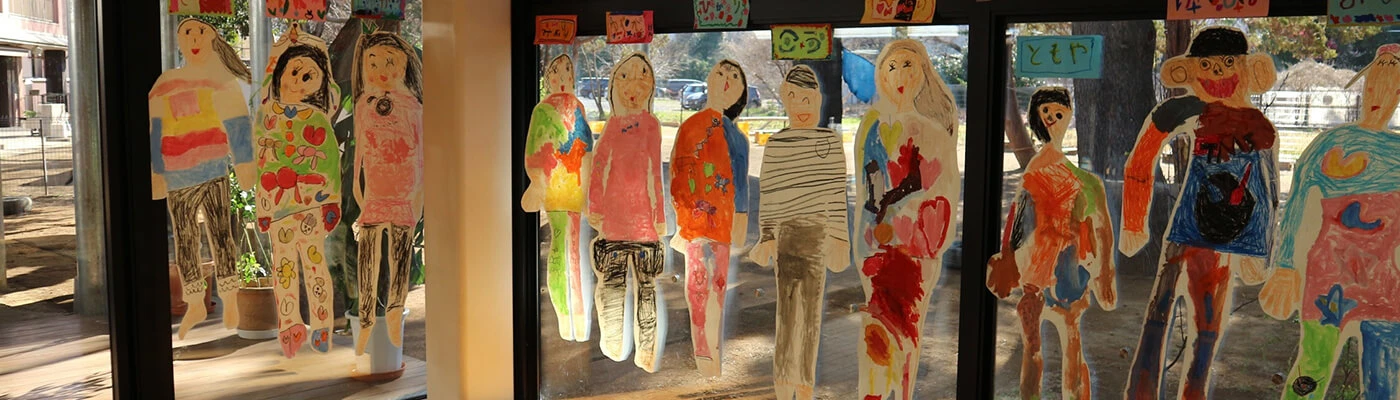 Children's drawings of people