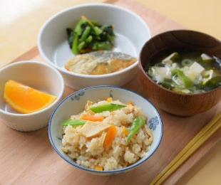 Menu is mainly Japanese food, light taste