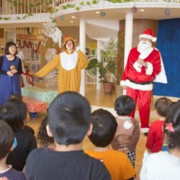 P’sスマイル保育園にて「クリスマスパーティー」を開催