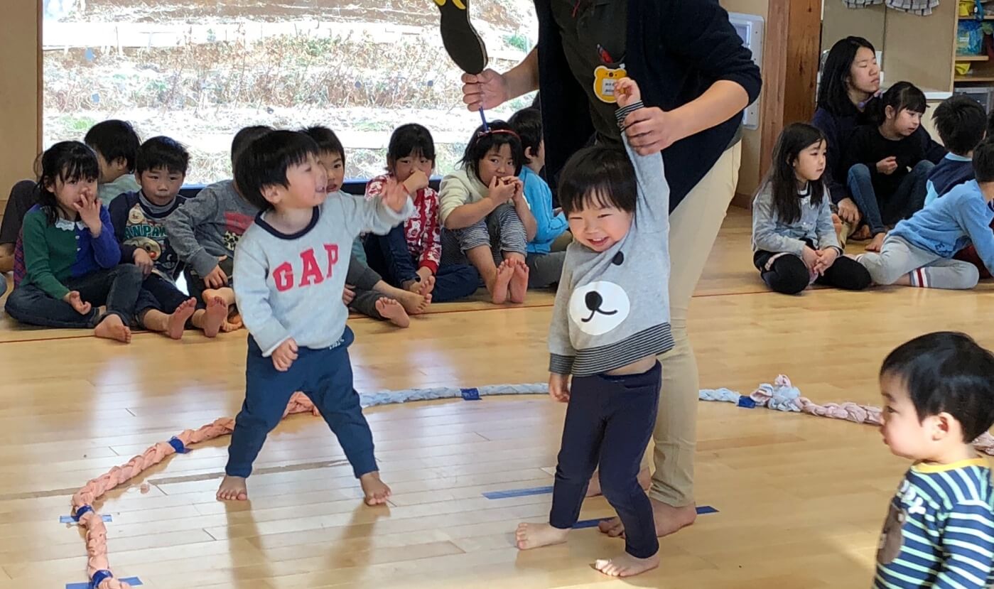 2歳児相撲大会