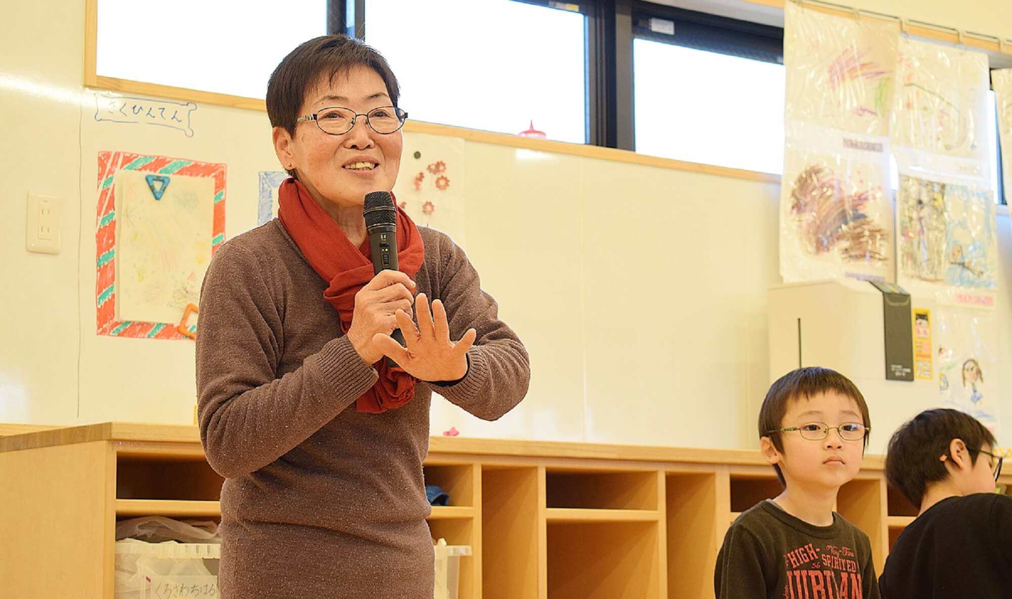 中里どろんこ保育園の岡田園長