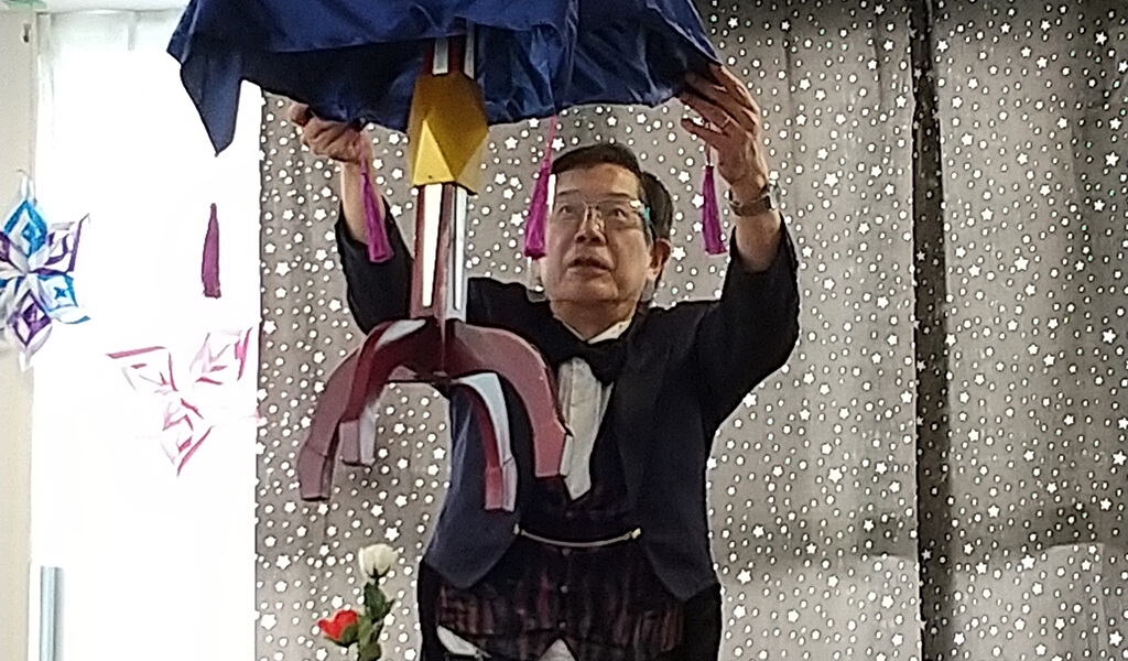 杉並マジッククラブの会長 田澤 利明さん