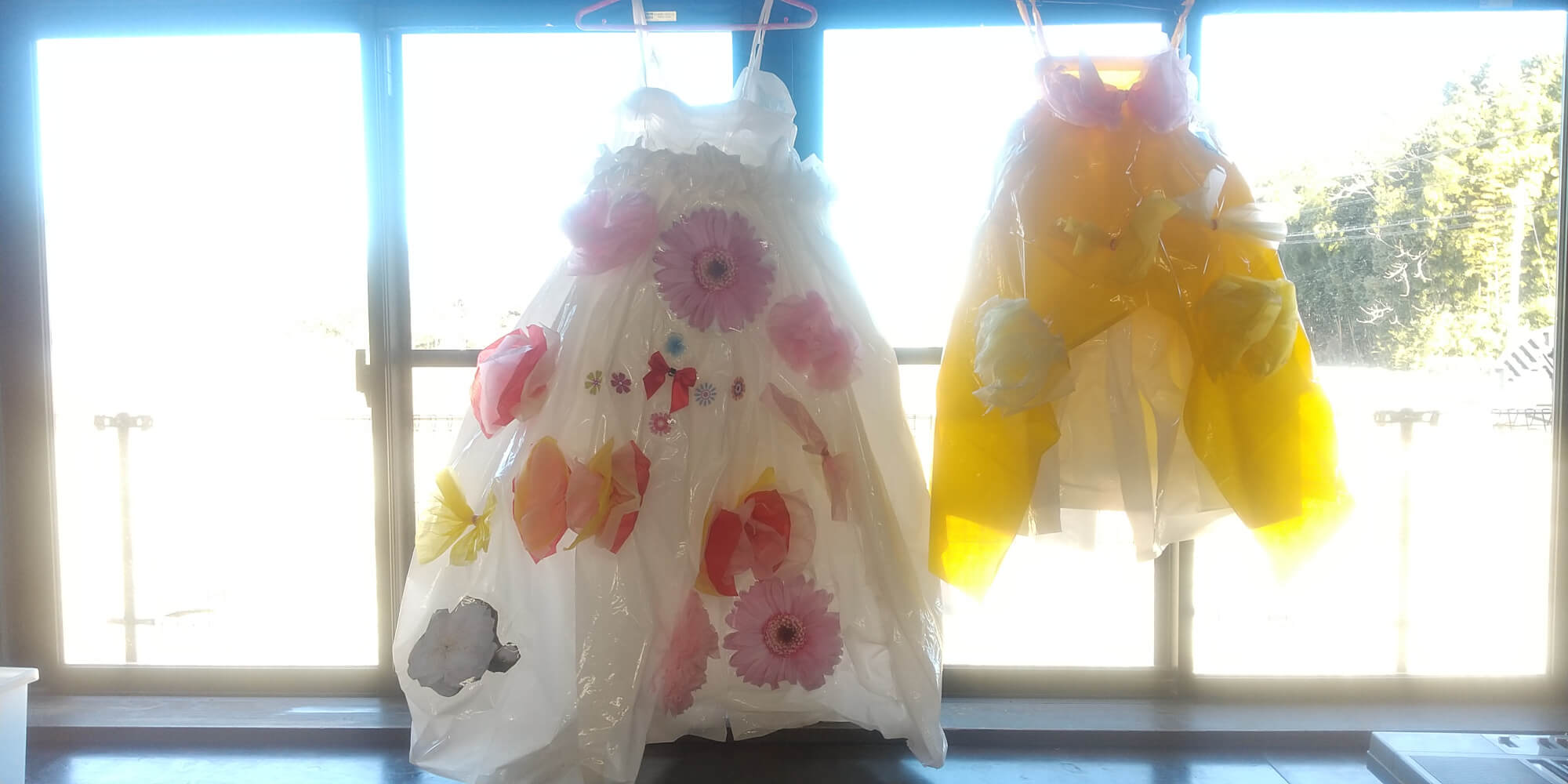 子どもたちが作ったドレス