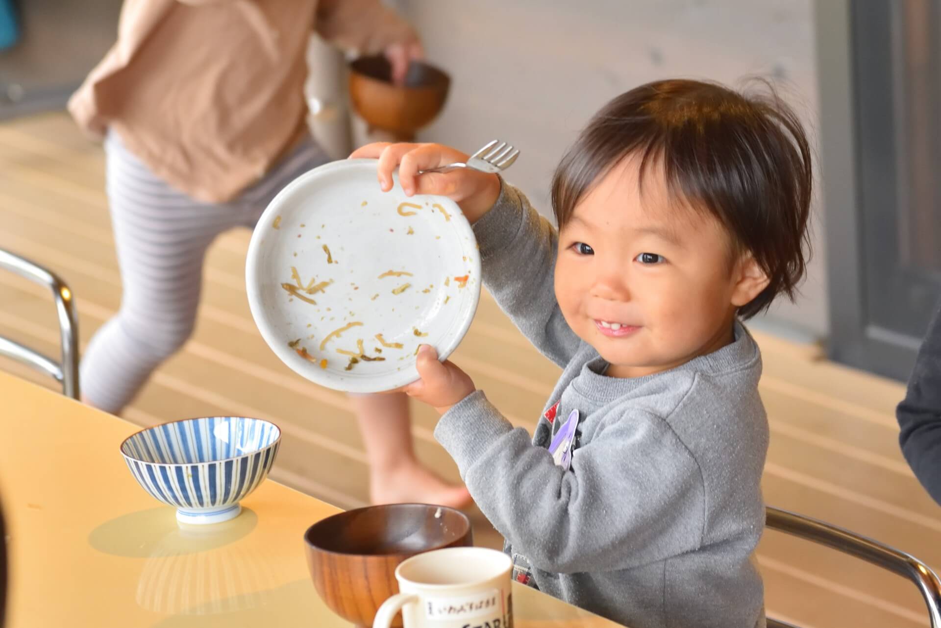 子どものこんな笑顔が見られることを楽しみに