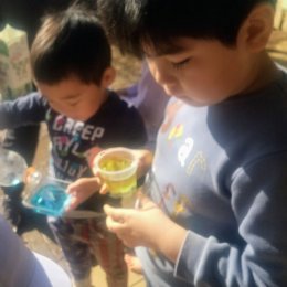 子ども発達支援センターつむぎ 浦和美園「氷の変化を楽しもう」
