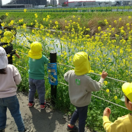 子ども発達支援センターつむぎ 浦和美園「春の心地よさを感じて」