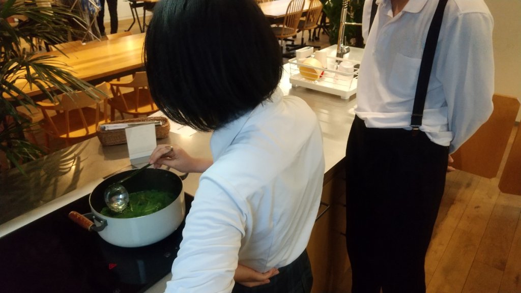 小松菜の調理
