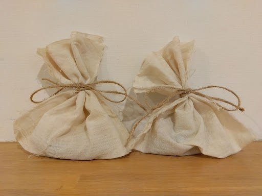 完成したサシェ