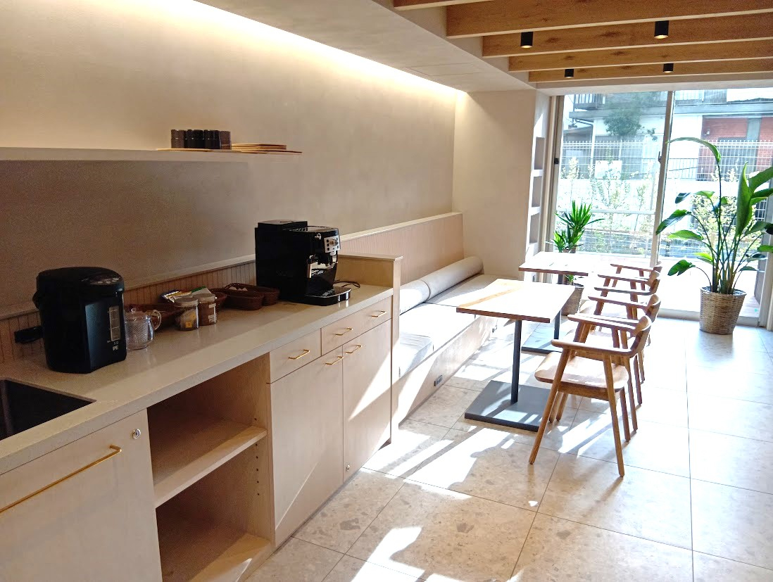 つむぎカフェの様子