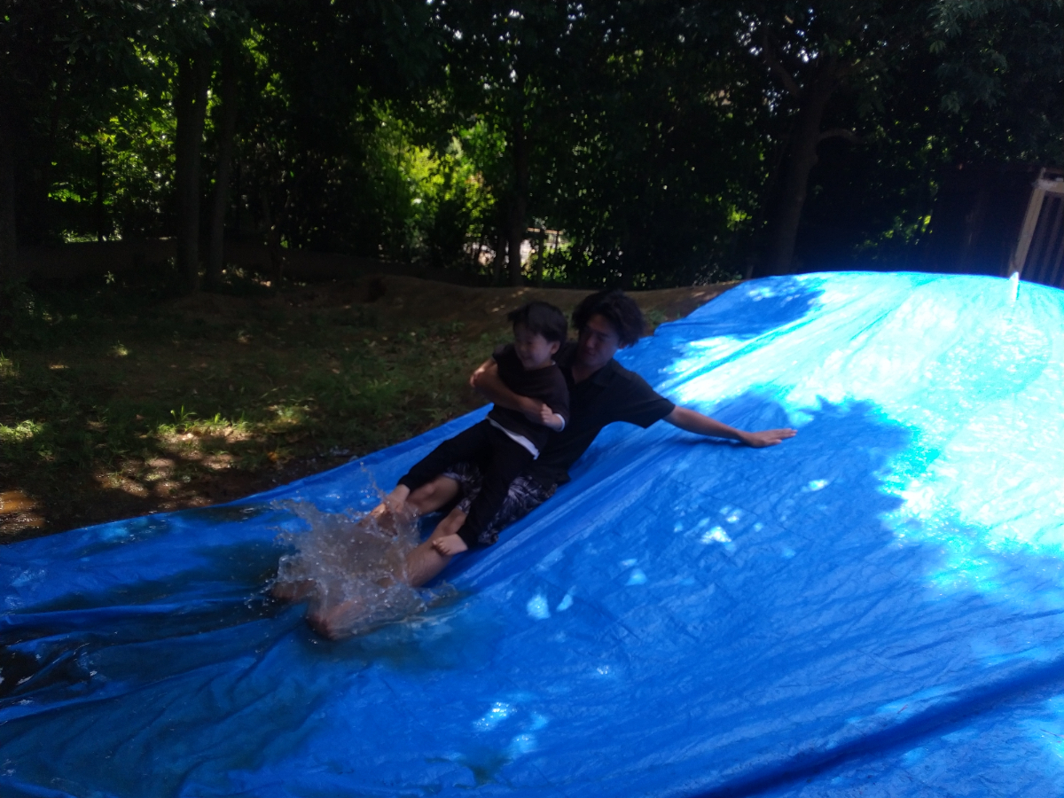 どろんこスライダー