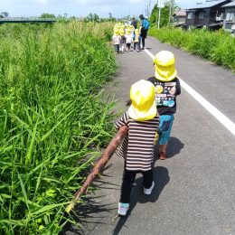 発達支援つむぎ 見附「自然の素材を生かして～竹を知り竹と遊ぶ～」