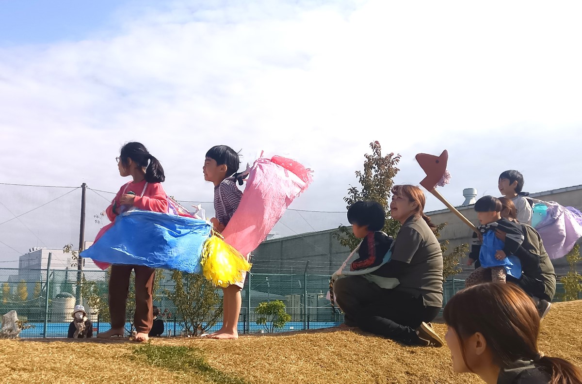 競技を楽しむ子どもたち