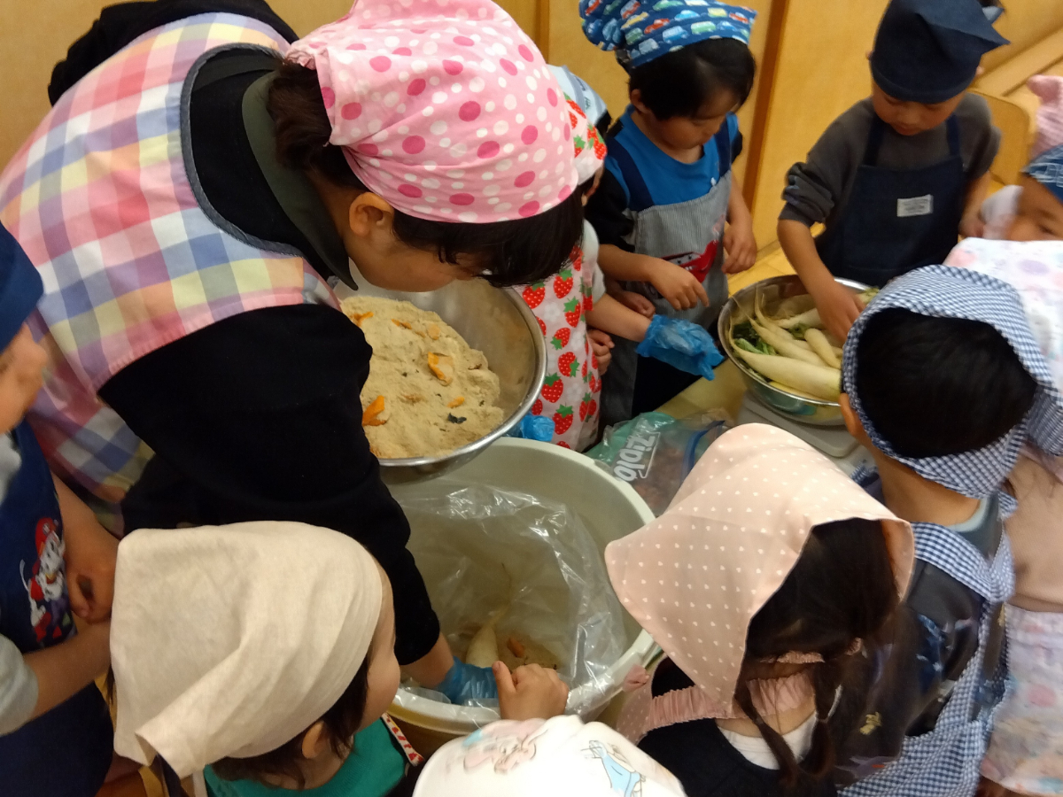 たくあんづくり