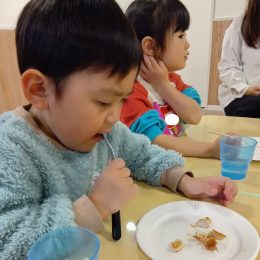 発達支援つむぎ 目白「『命をいただく』を知る」