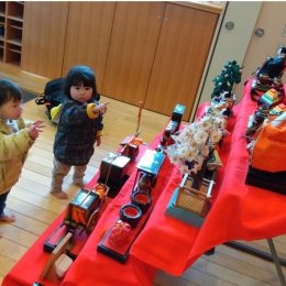 船橋どろんこ保育園「ひな祭り」