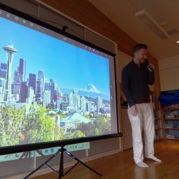 駒沢どろんこ保育園「異文化交流 シアトルの文化に触れよう」